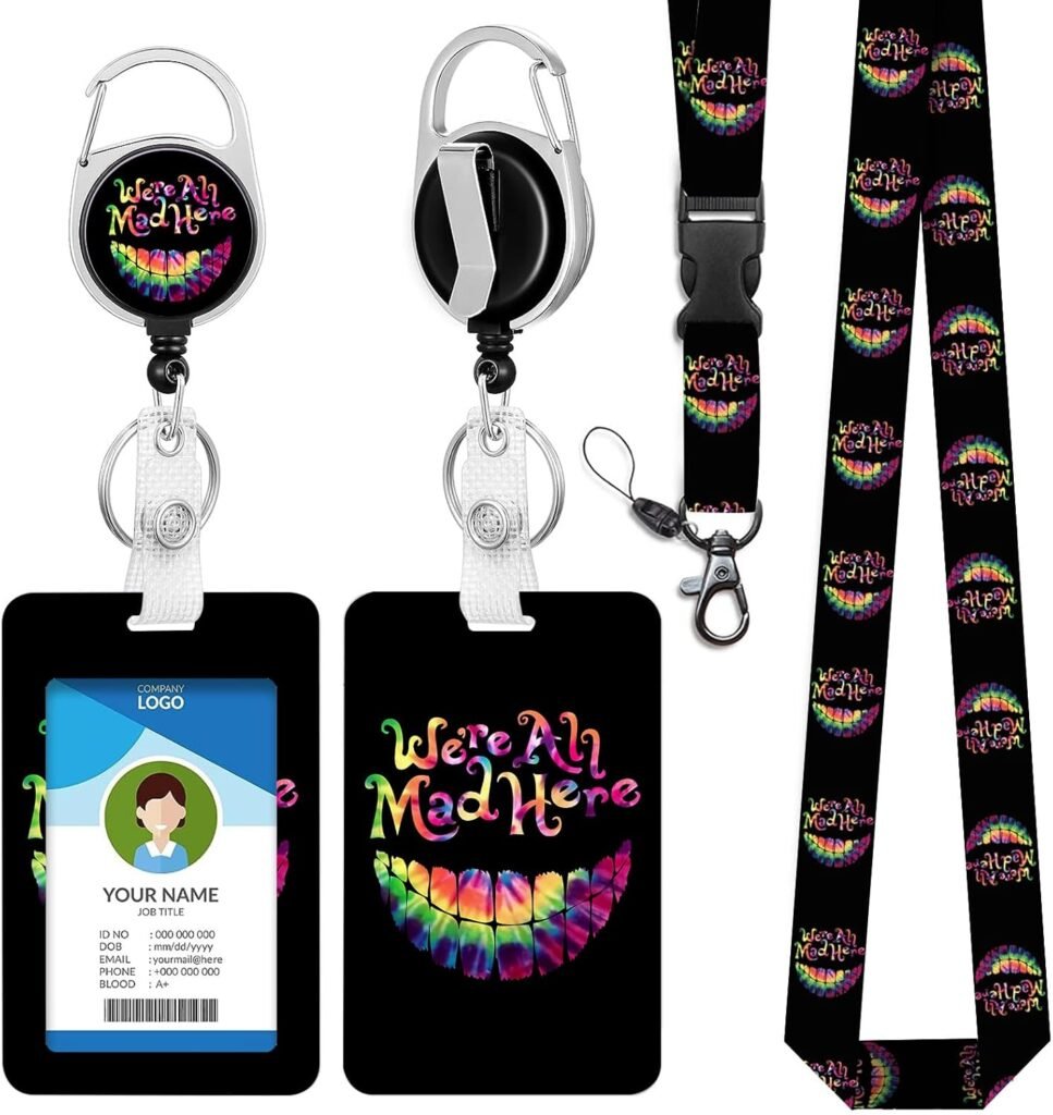 Home Wonderland inspired enamel pin lanyard